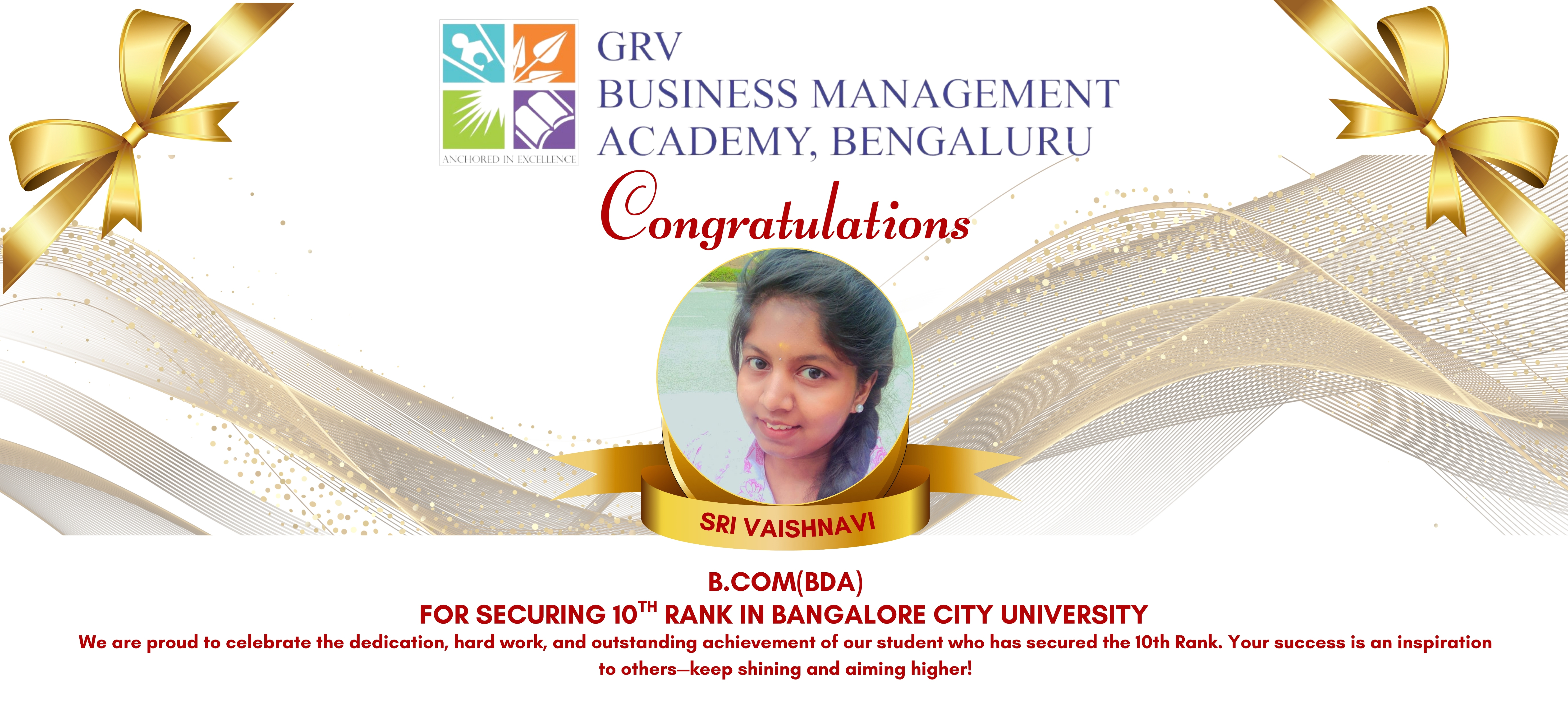 GRV Business Management Academy, Bangalore