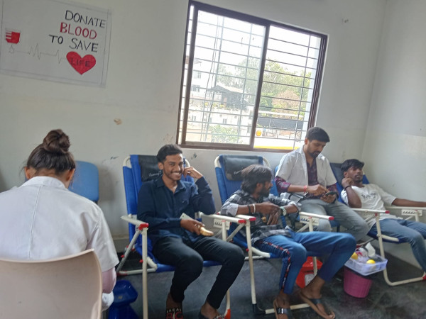 Blood Donation & Eye Screening Camp