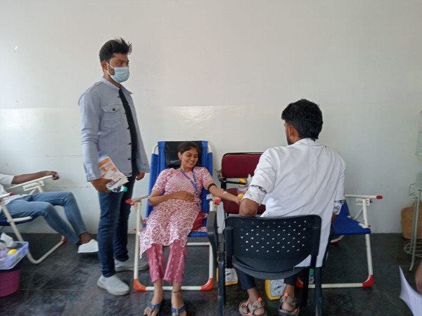 Blood Donation & Eye Screening Camp