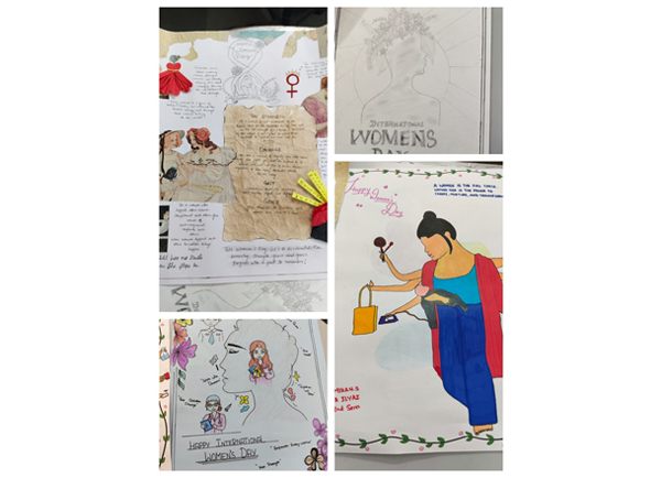 REPORT ON POSTER MAKING COMPETITION - WOMEN'S DAY CELEBRATION